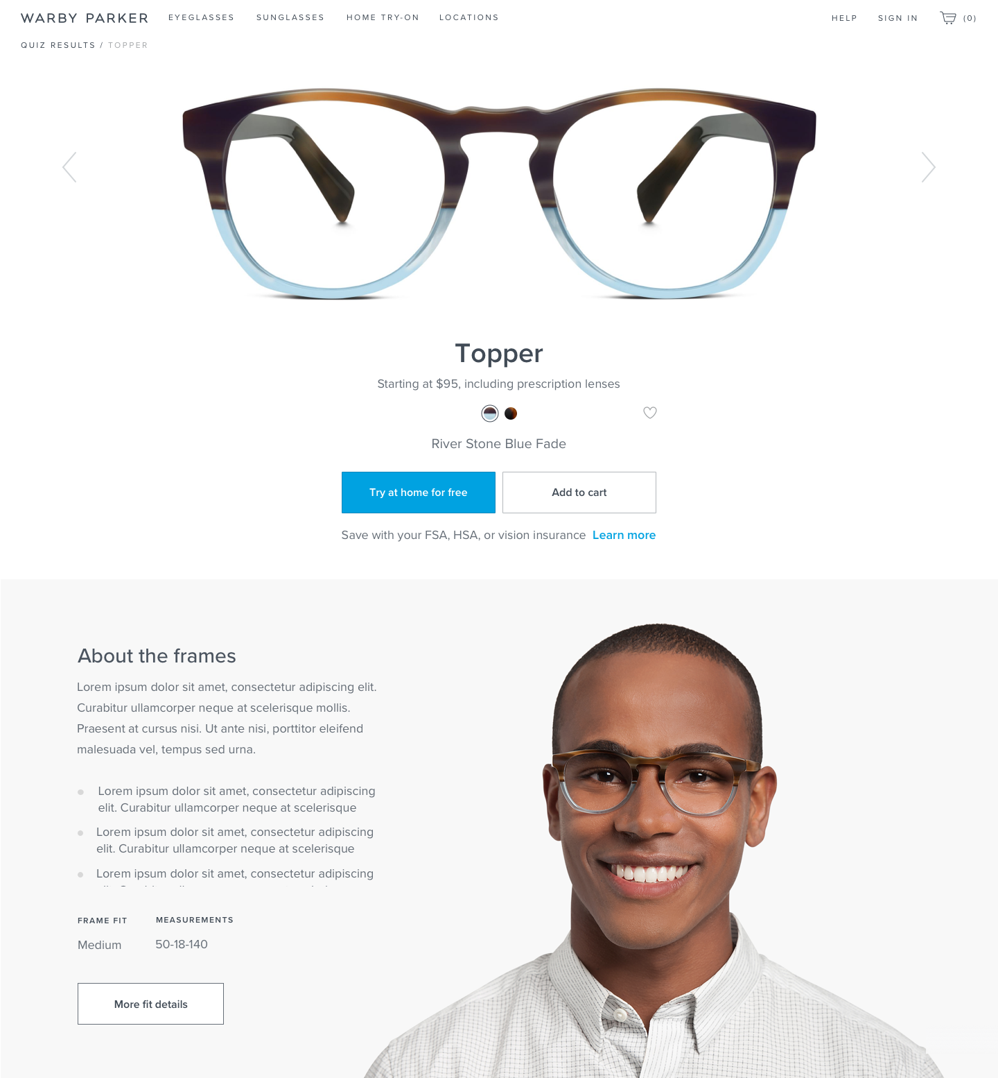 Product Detail Page